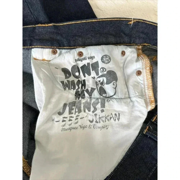 Marquee Vega Co Indigo Blue Men's Ringspun Selvedge Denim Jeans 42W X 30L (40) - Picture 12 of 16